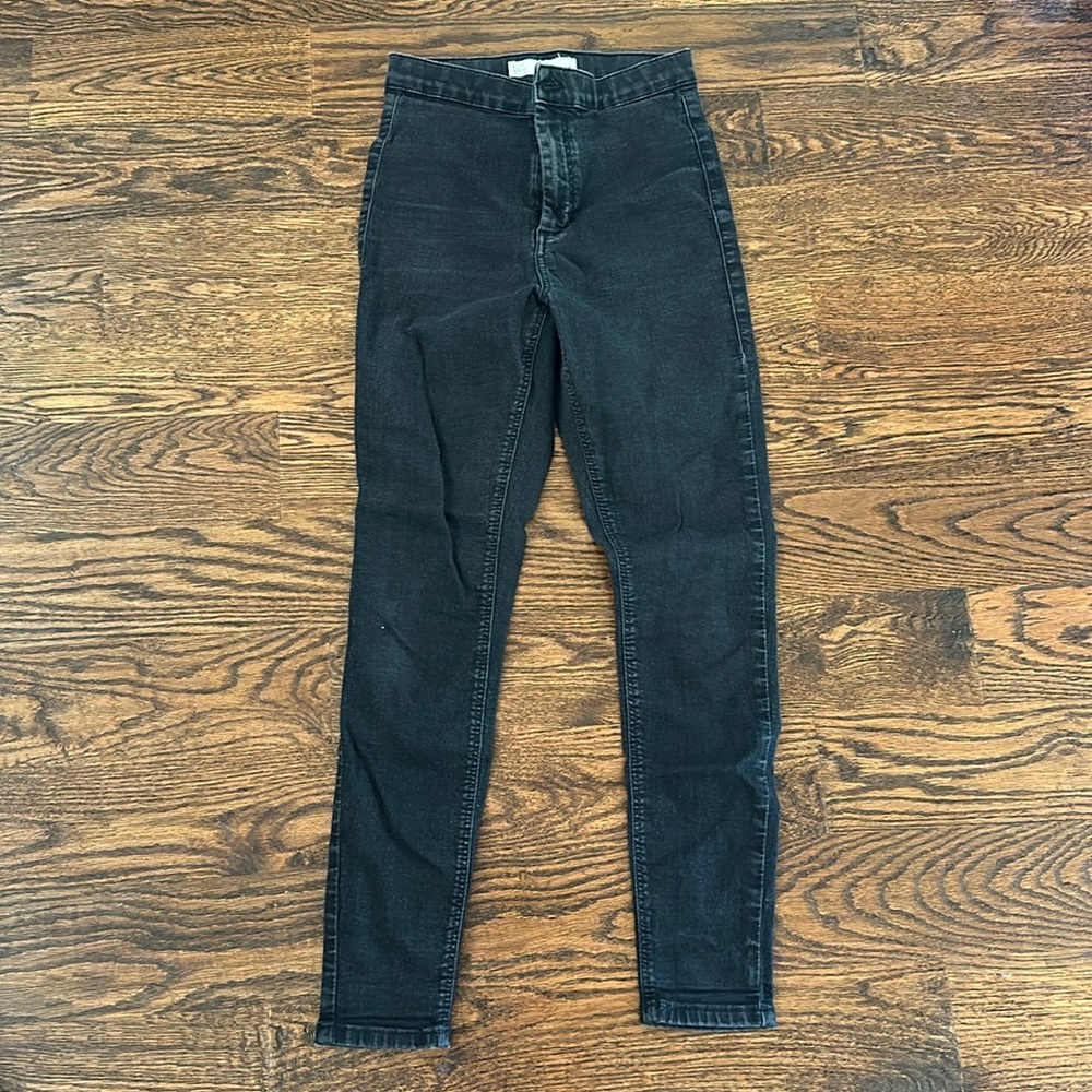 Topshop Moto Joni Black Skinny Jeans, size W28 L30 (runs small), good condition